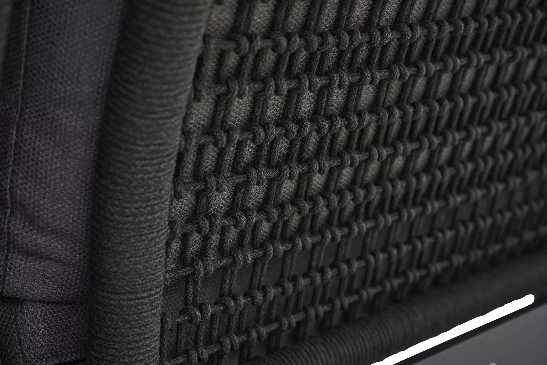 Loungesofa CORTINA Outdoor Textil 209 x 97 x 81 cm