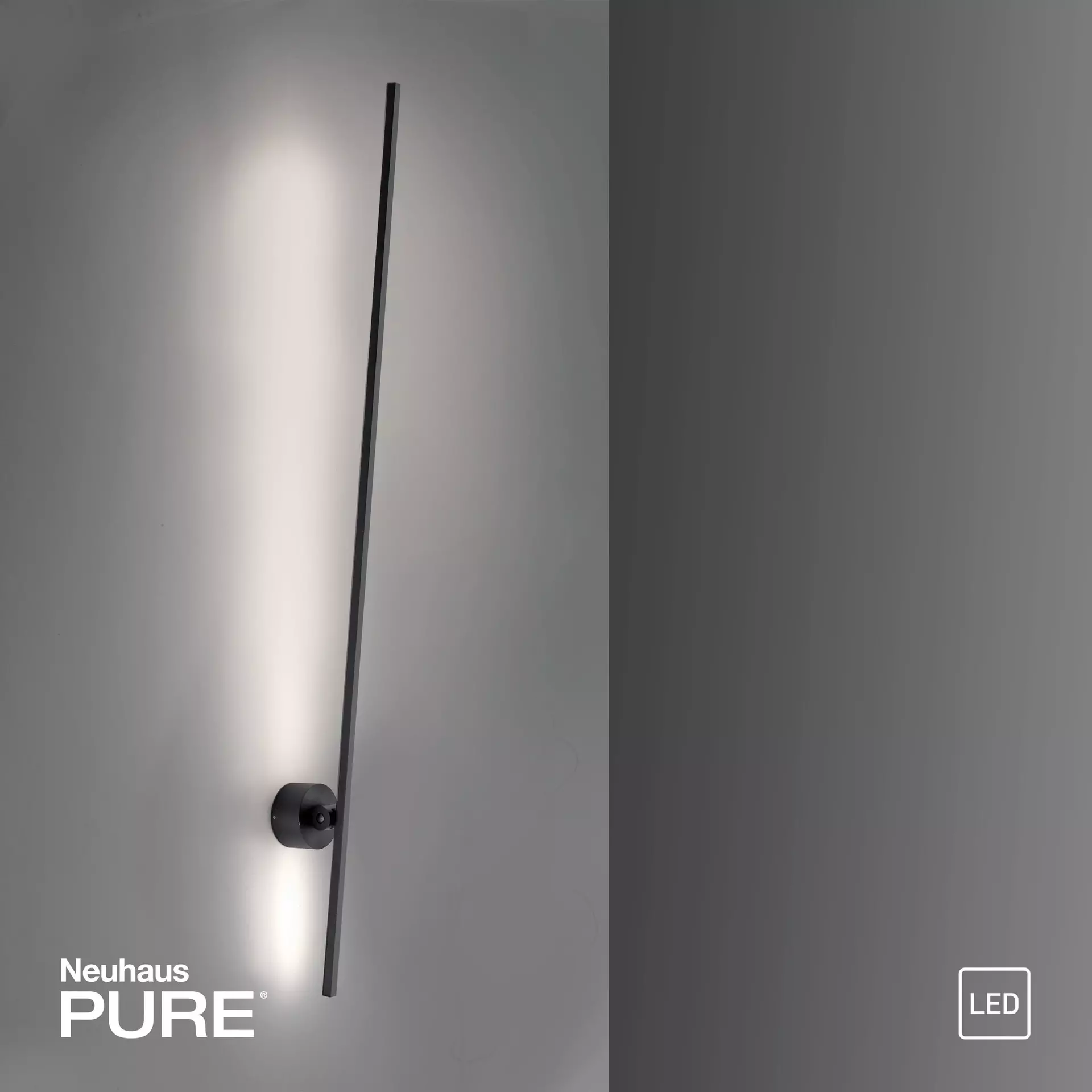 Wandleuchte PURE-GRAFO Paul Neuhaus Metall 27 x 117 x 8 cm