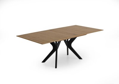 Bild von Tisch mit Auszug Holzwerkstoff MONDO