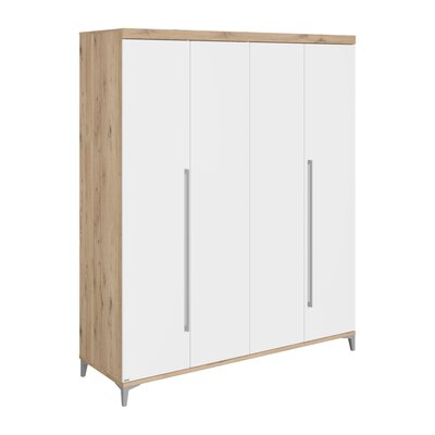 Bild von Kleiderschrank REMO PAIDI Holzwerkstoff weiß ca. 164x199x55 cm