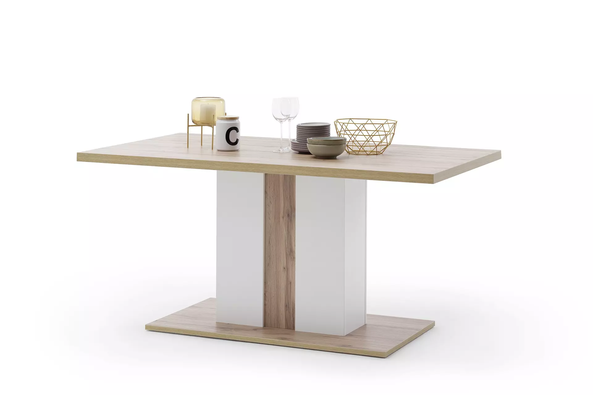 Tisch CALI MCA furniture Holzwerkstoff 160 x 77 x 