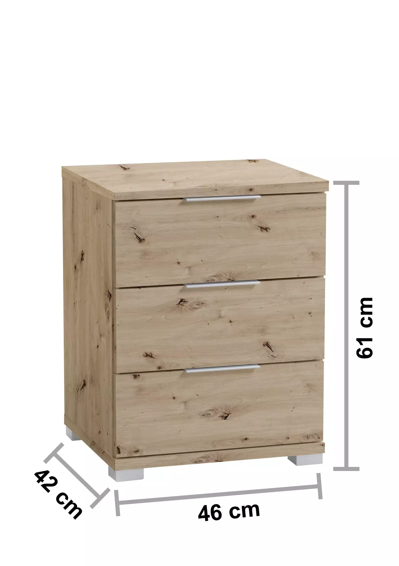 Nachttisch Smilla Dreamoro Holzwerkstoff 46 x 61 x 42 cm