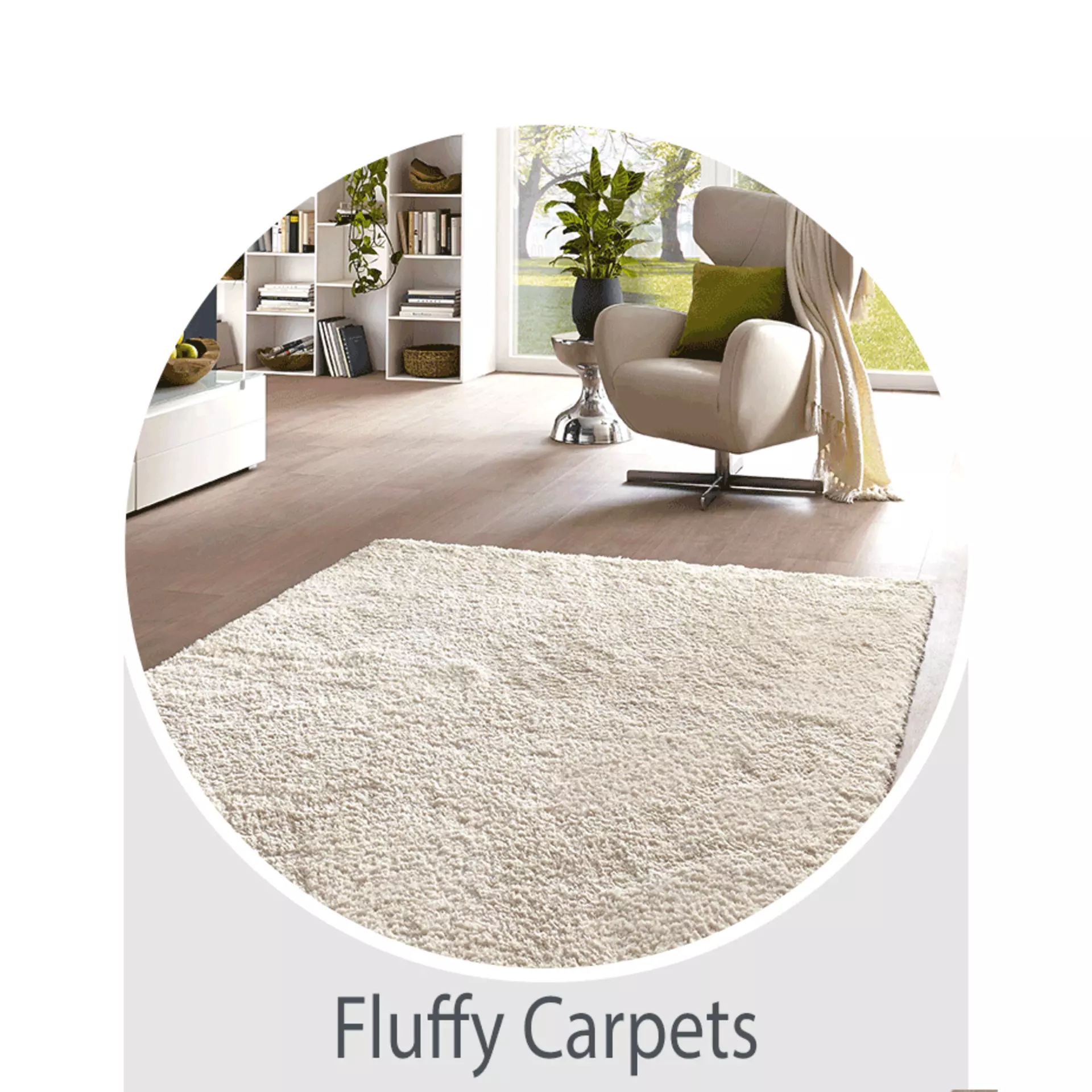 Fluffy Carpets - zum Wohntrend Hochlforteppiche