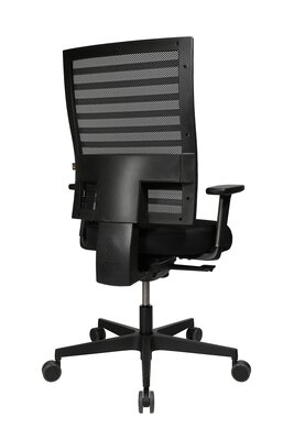 4. Bild von Büro-Drehstuhl Kunststoff schwarz MONDO