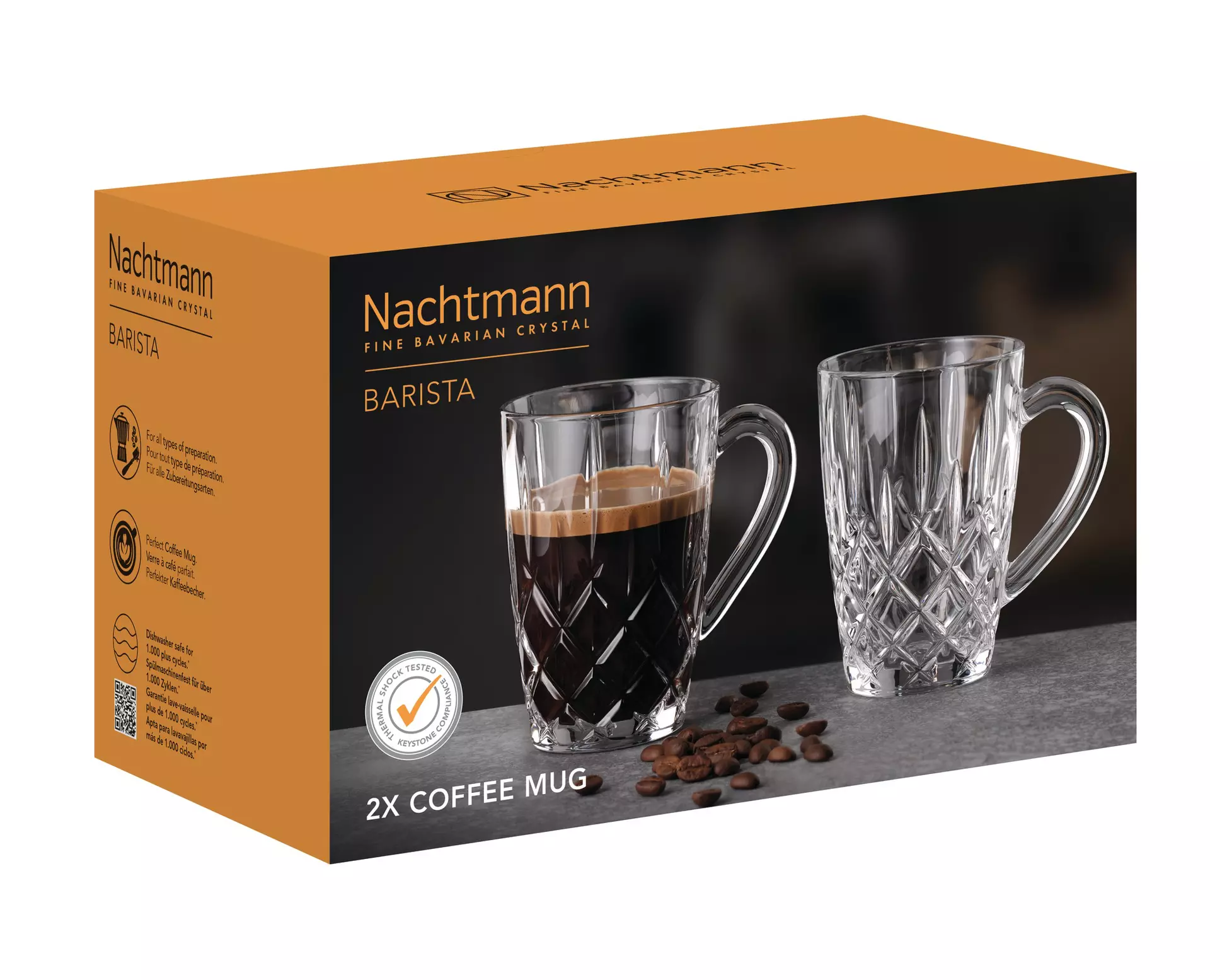 Kaffeeglas Noblesse Barista Nachtmann Glas 11 cm