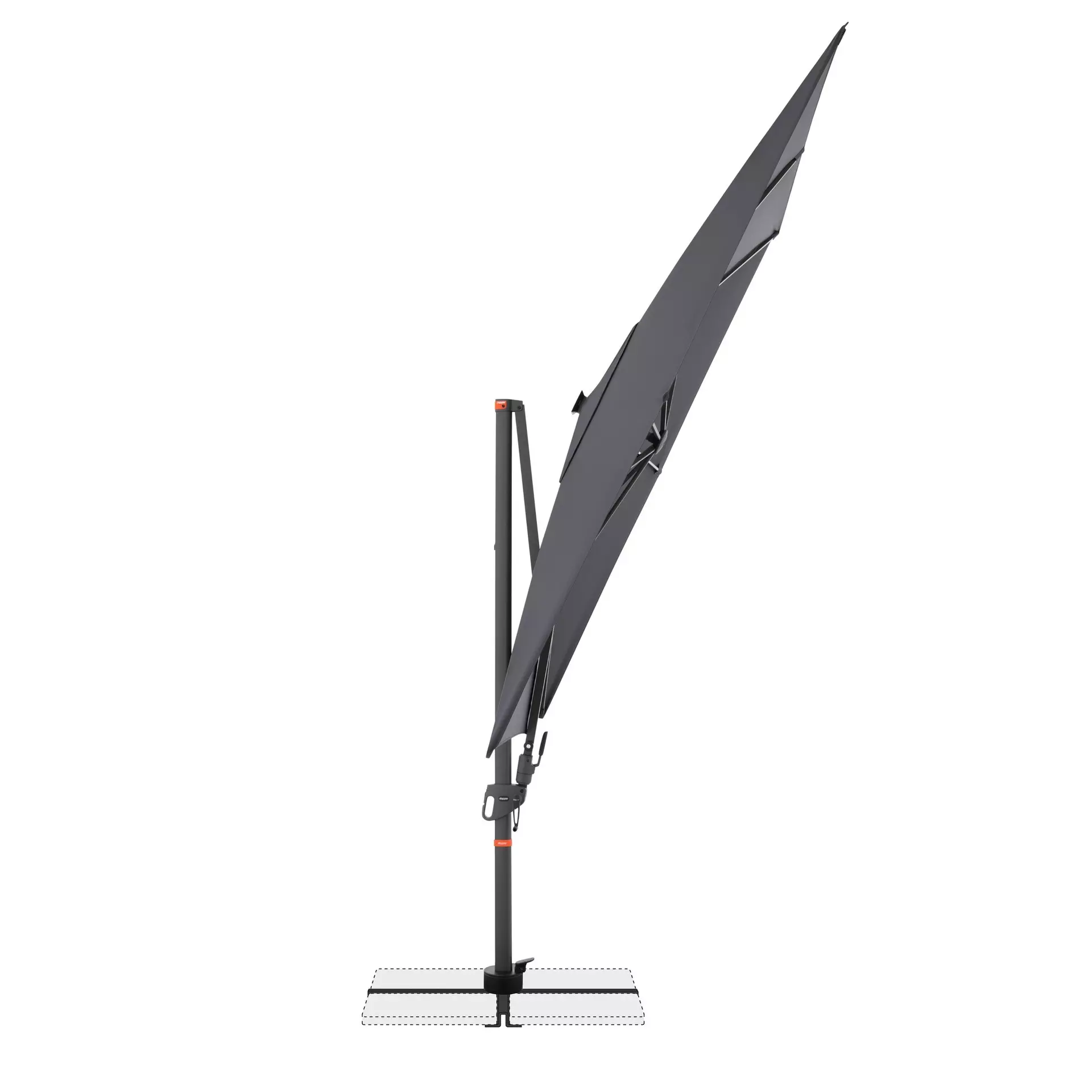 Sonnenschirm MYZONE Doppler Textil 220 x 267 x 300 cm