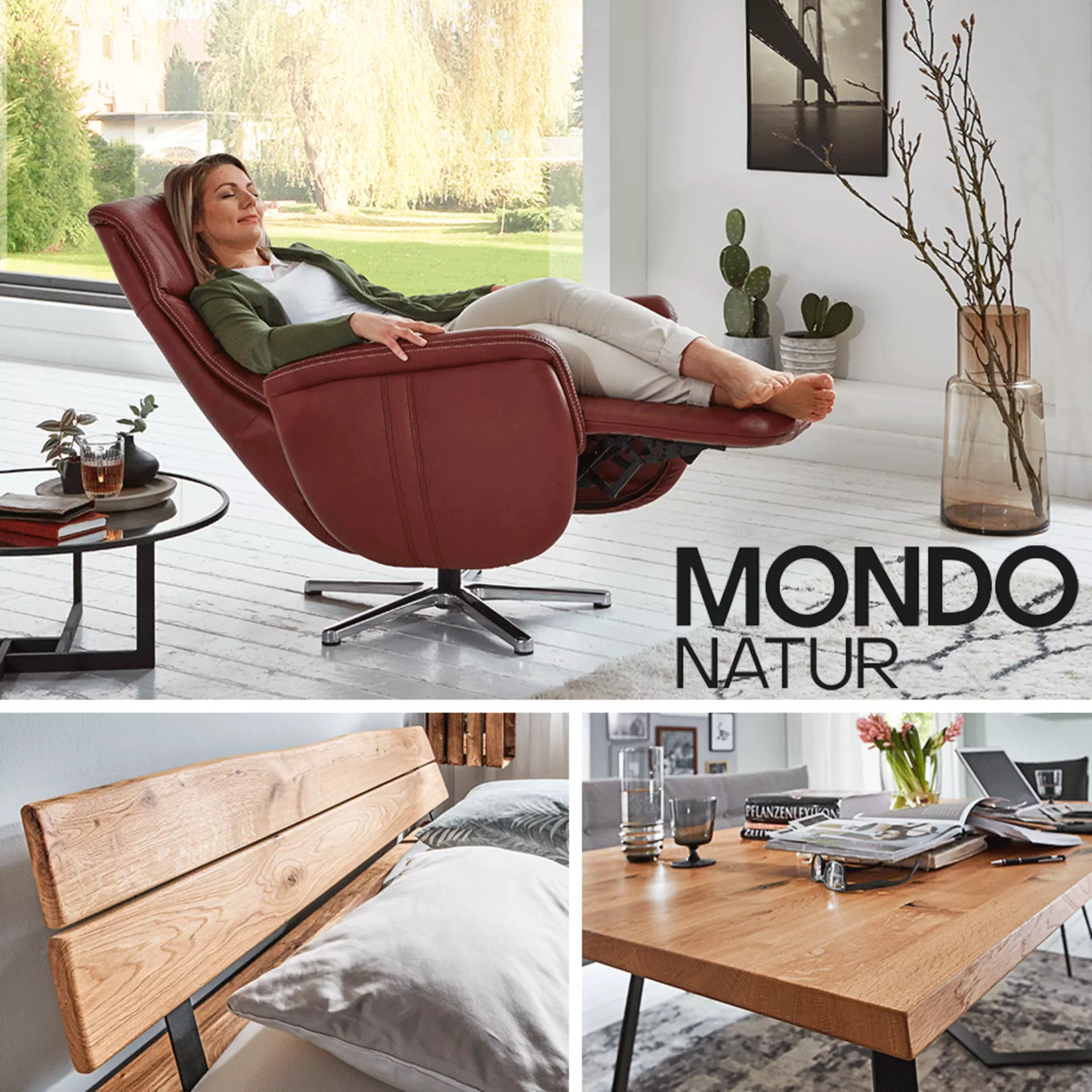 MONDO Natur - Premiummarke für natürliche Möbel aus Massivholz bei Möbel Inhofer