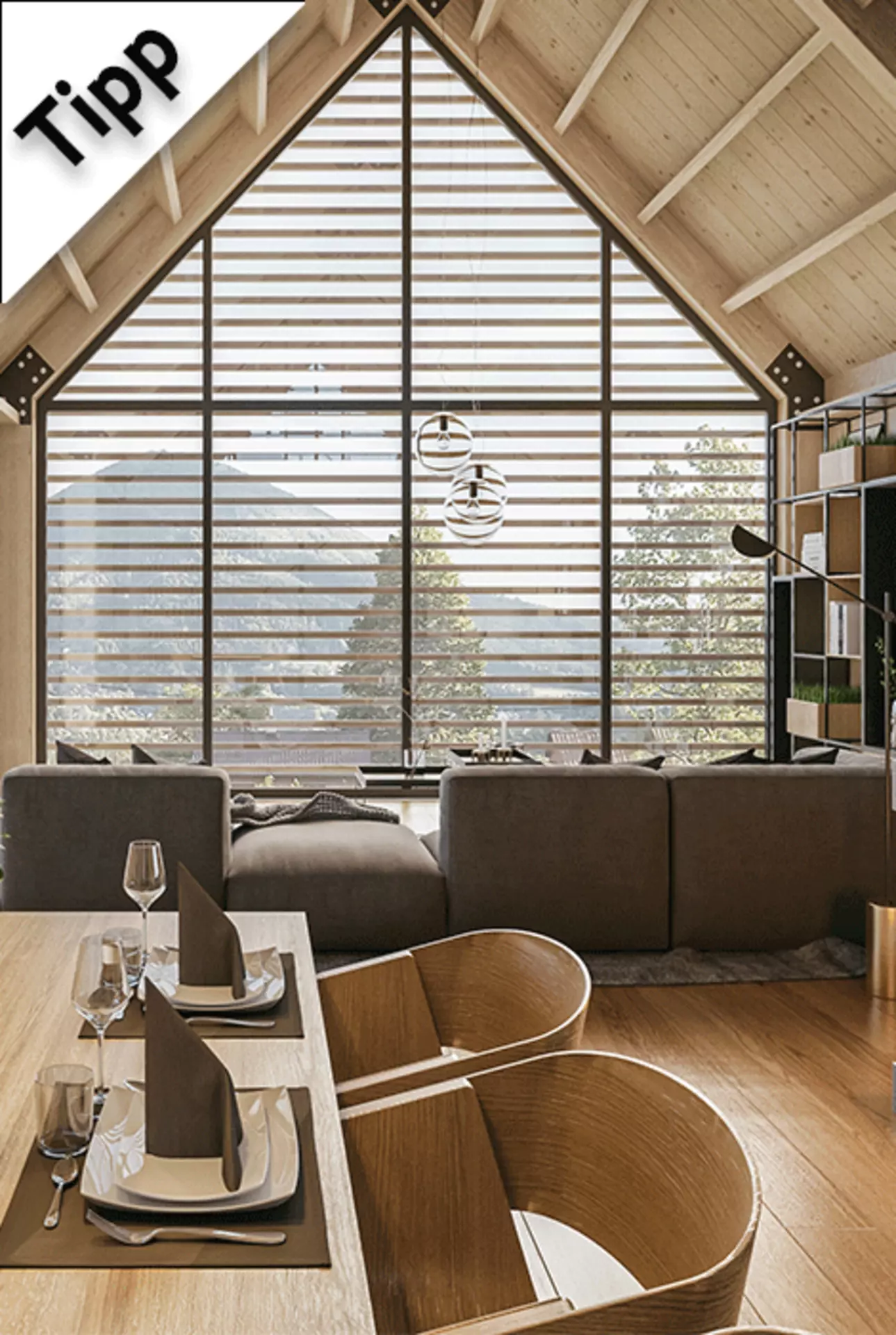 Zum Wohntipp offener Wohnbereich