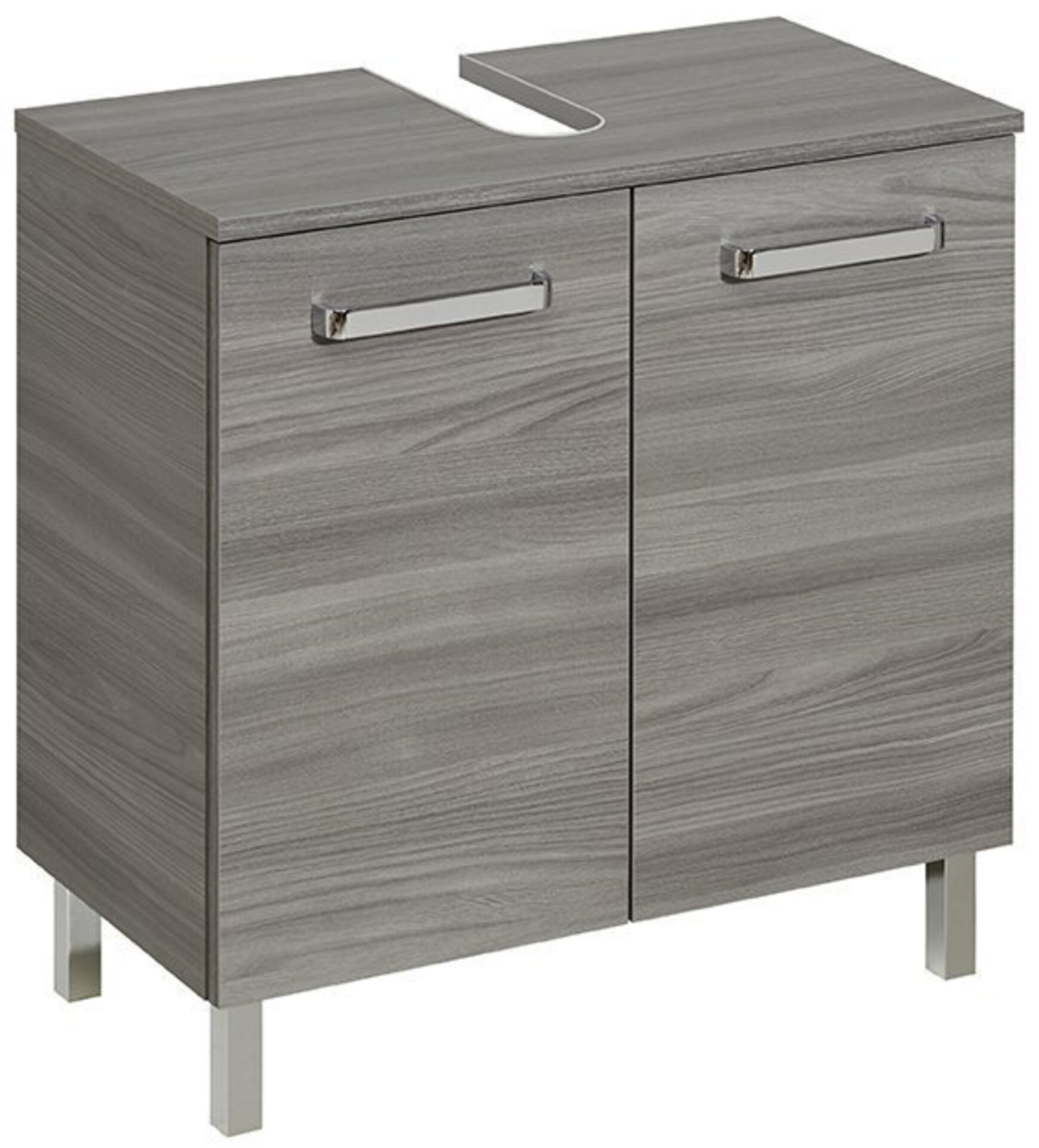 Waschbeckenunterschrank Soltau PELIPAL Holzwerkstoff grau ca. 0x0x0 cm