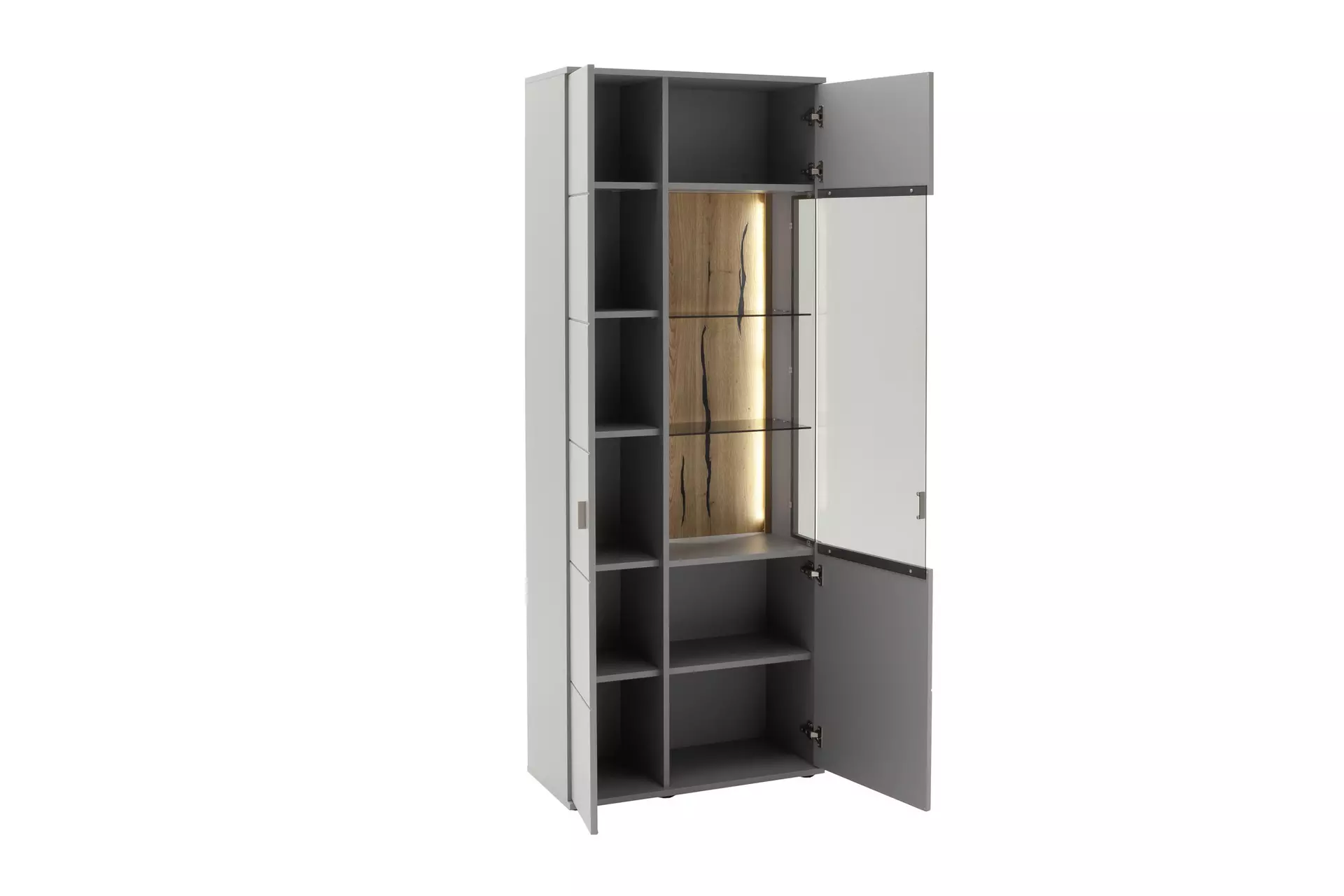 Vitrine SEVILLA MCA furniture Holzwerkstoff 38 x 207 x 80 cm