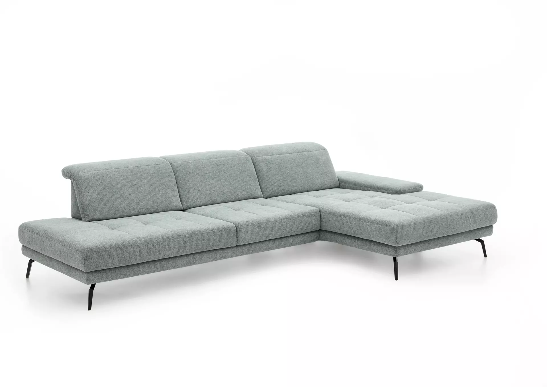 Polstergarnitur MP-IN20126 Systempolster Textil 190 x 100 x 328 cm