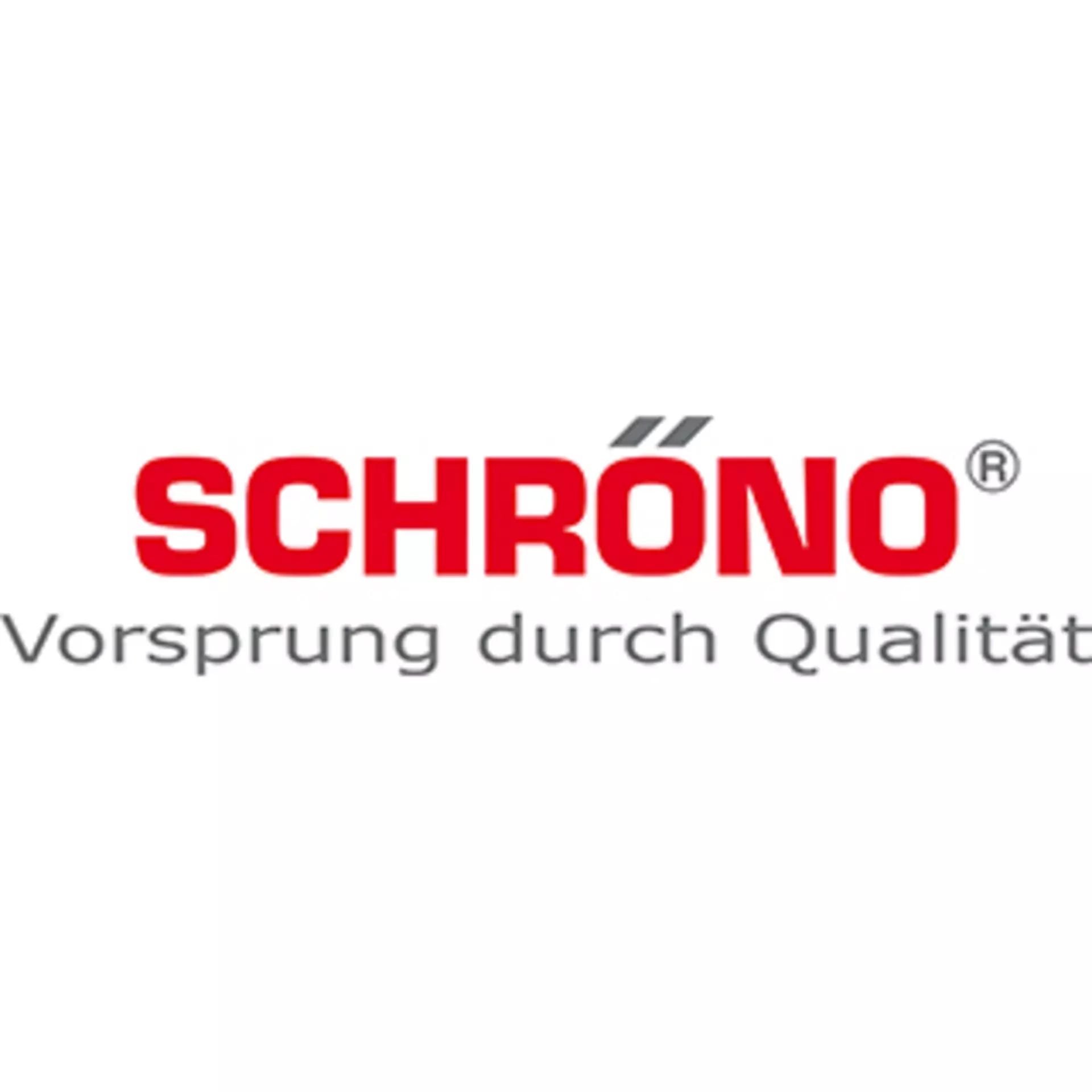 Logo "SCHRÖNO - Vorsprung durch Qualität"