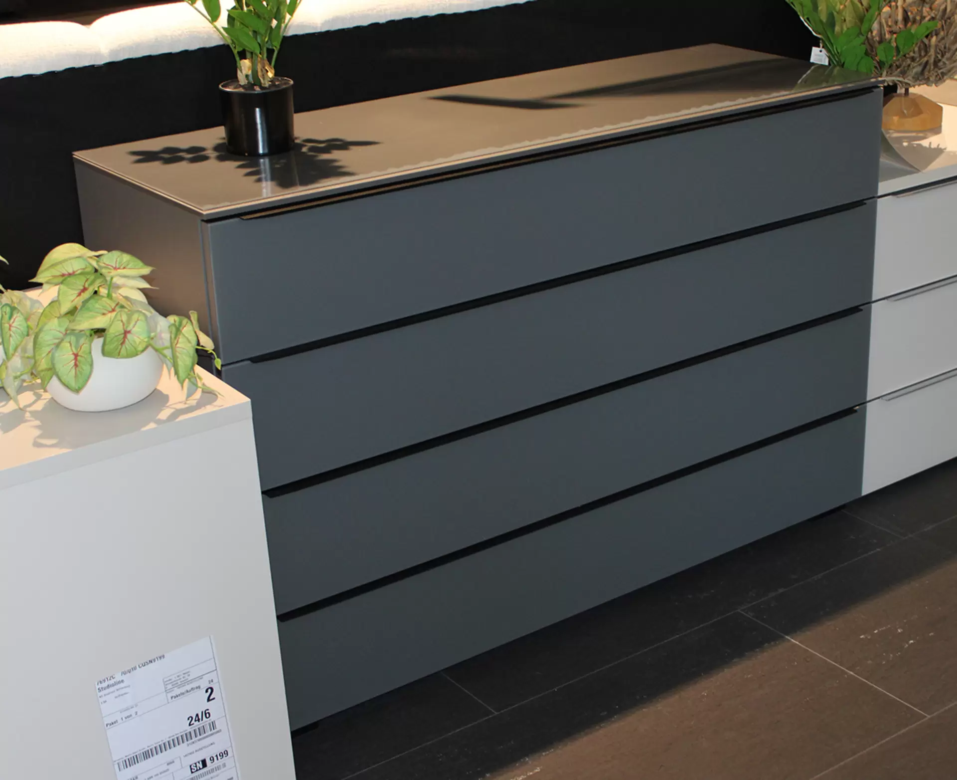 Schubkastenkommode SINEO 4-Schubkästen