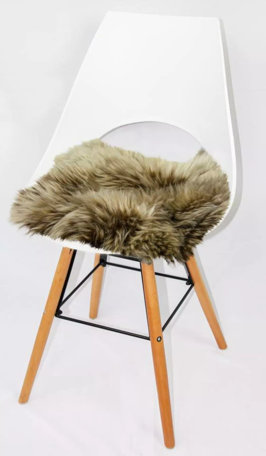 Sitzauflage Heitmann-Felle Textil 44 x 44 cm
