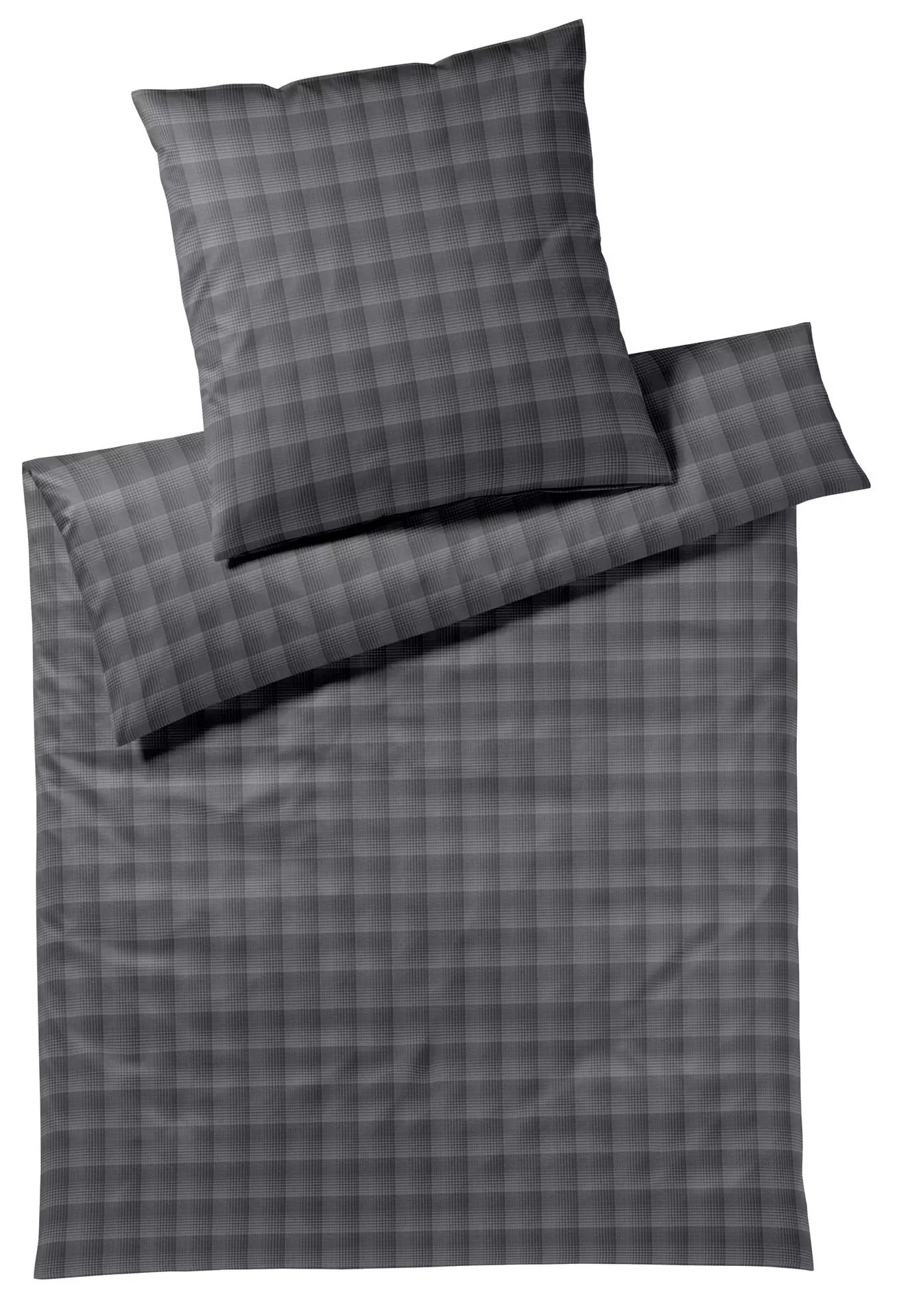 Flanell-Bettwäsche Soft Checks JOOP Textil 135 x 200 cm