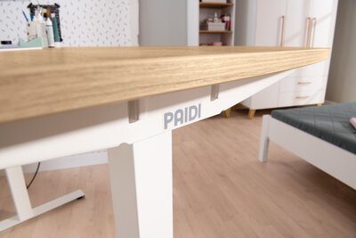 3. Bild von Schreibtisch E-LION 1 PAIDI Holzwerkstoff braun ca. 150x127x76 cm