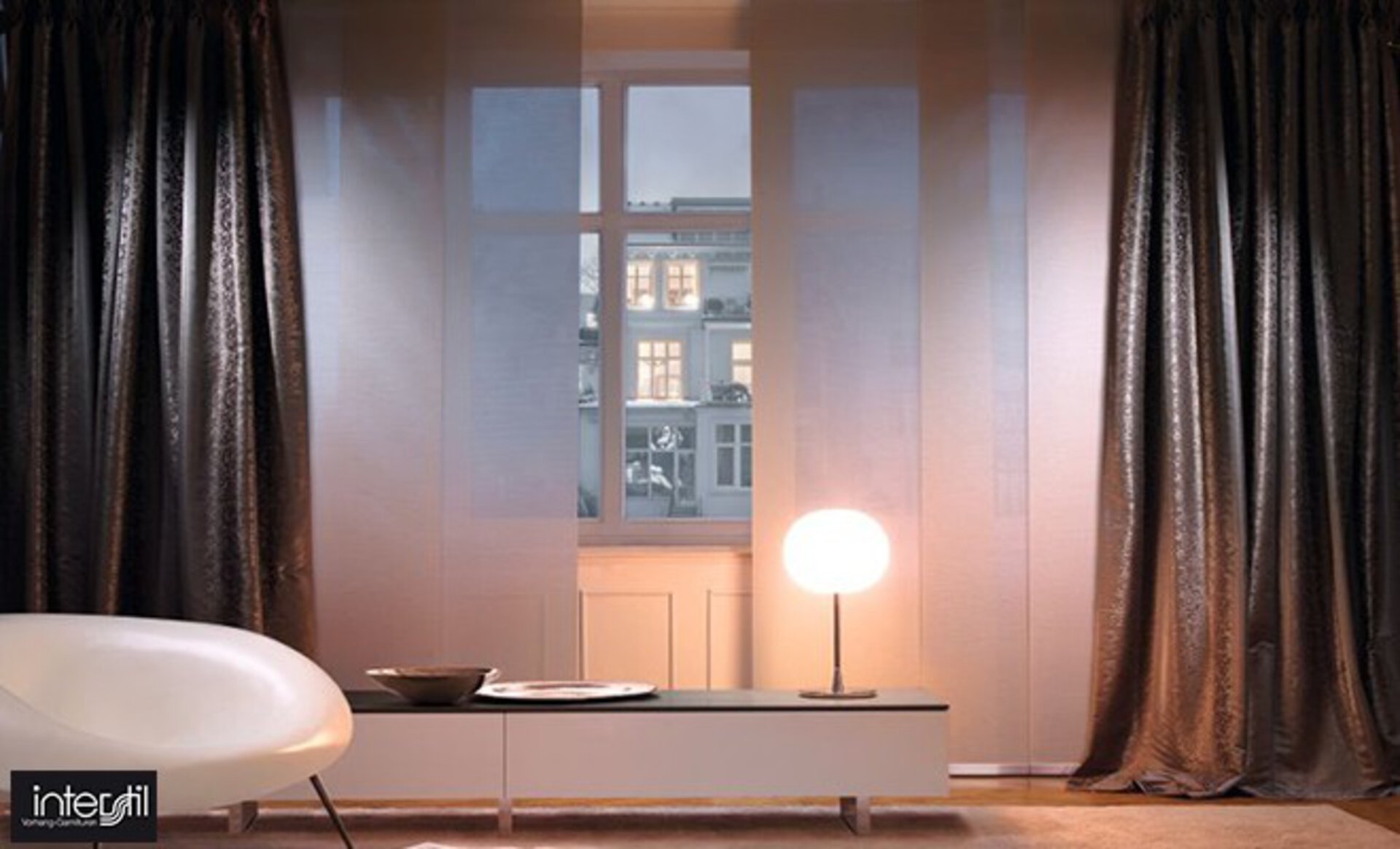 Titelbild zur Designmarke Interstil Vorhang-Garnituren bei interni by inhofer