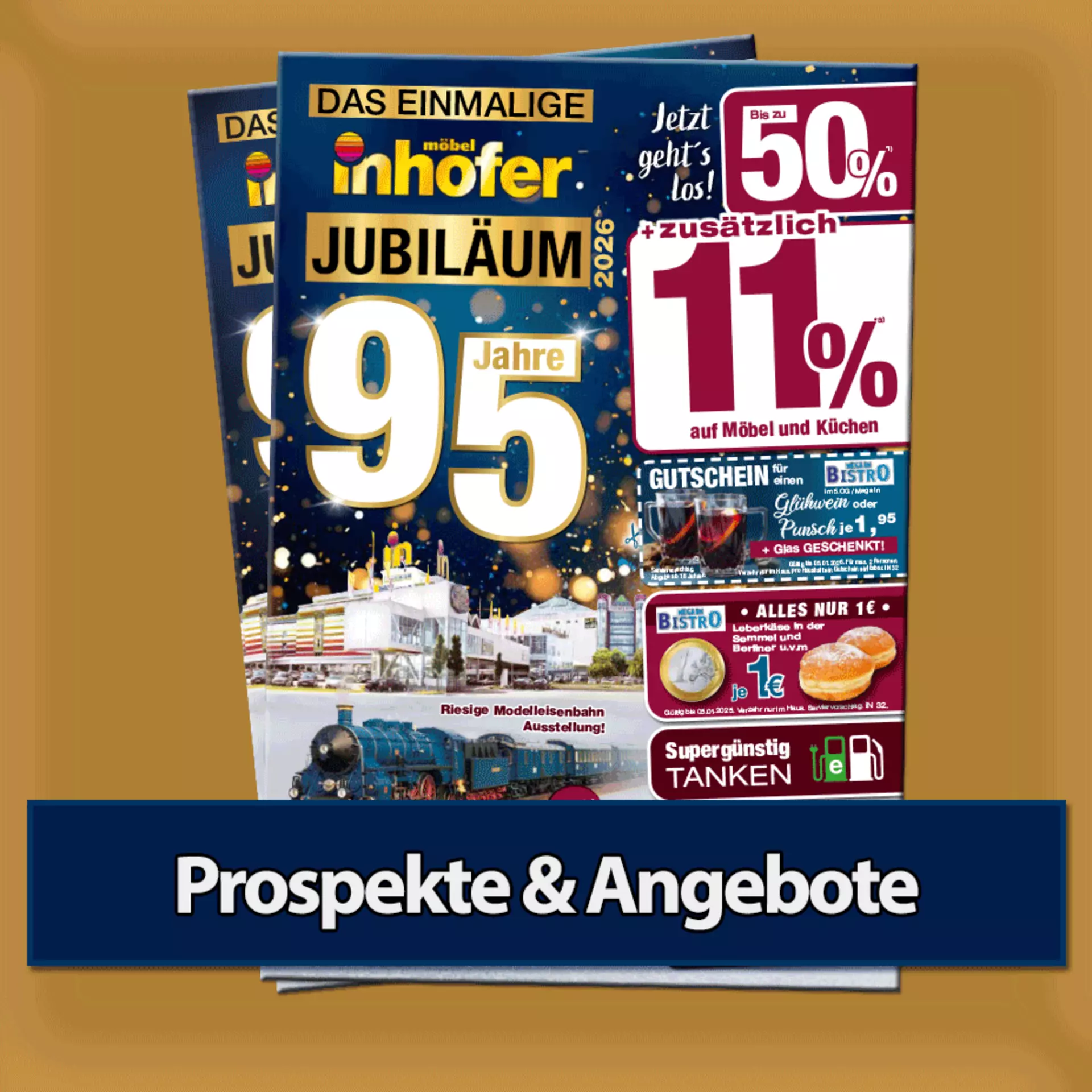 Jetzt klicken und die aktuellen Möbel Inhofer Prospekte online durchblättern