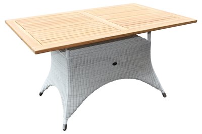 3. Bild von Gartentisch Kunststoff ca. 90 x 75 x 140 cm