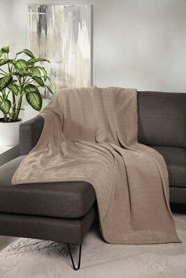 Bild von Wohndecke Ambiente Trendlife braun