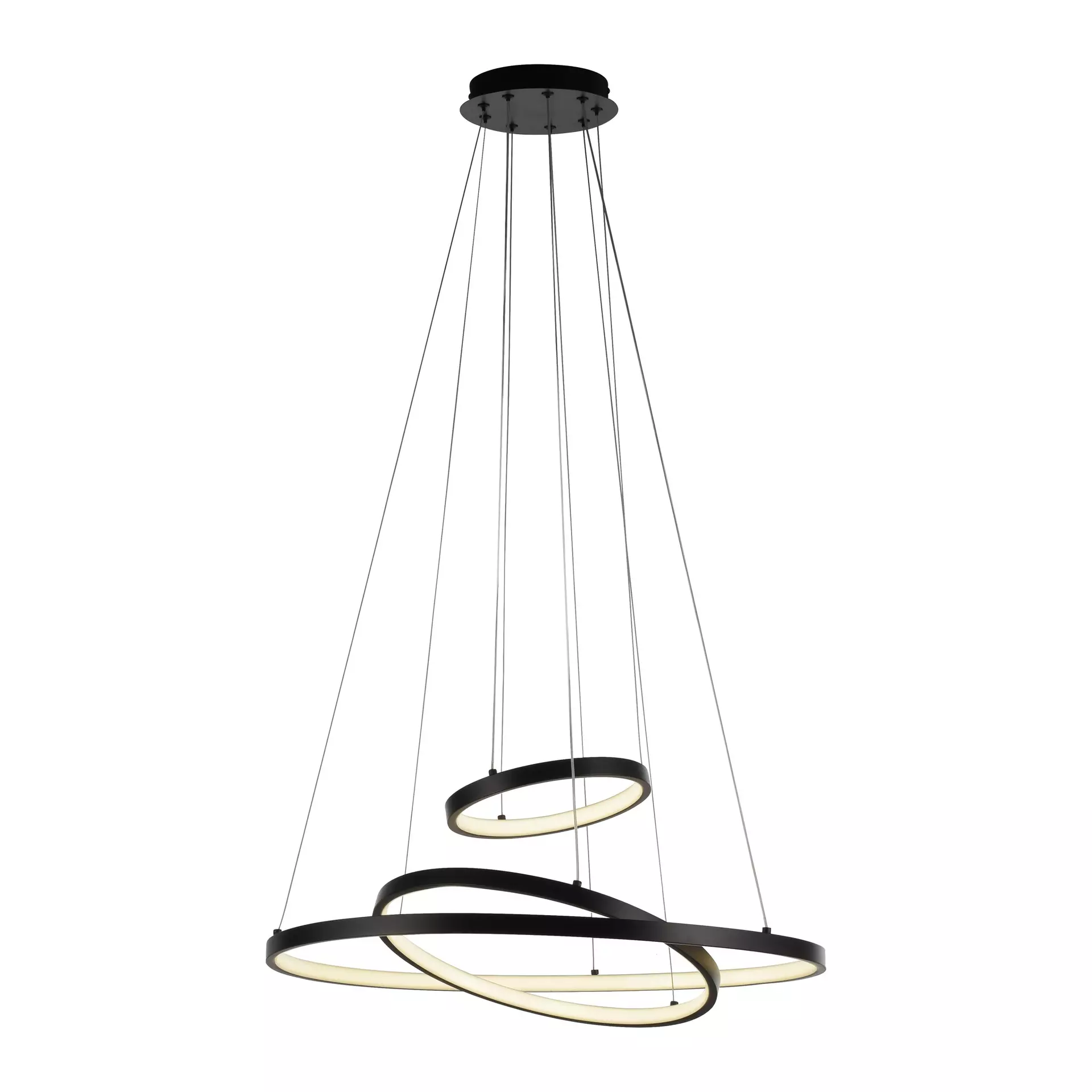 Hängeleuchte CERCHI JUST LIGHT Metall 61 x 150 x 61 cm