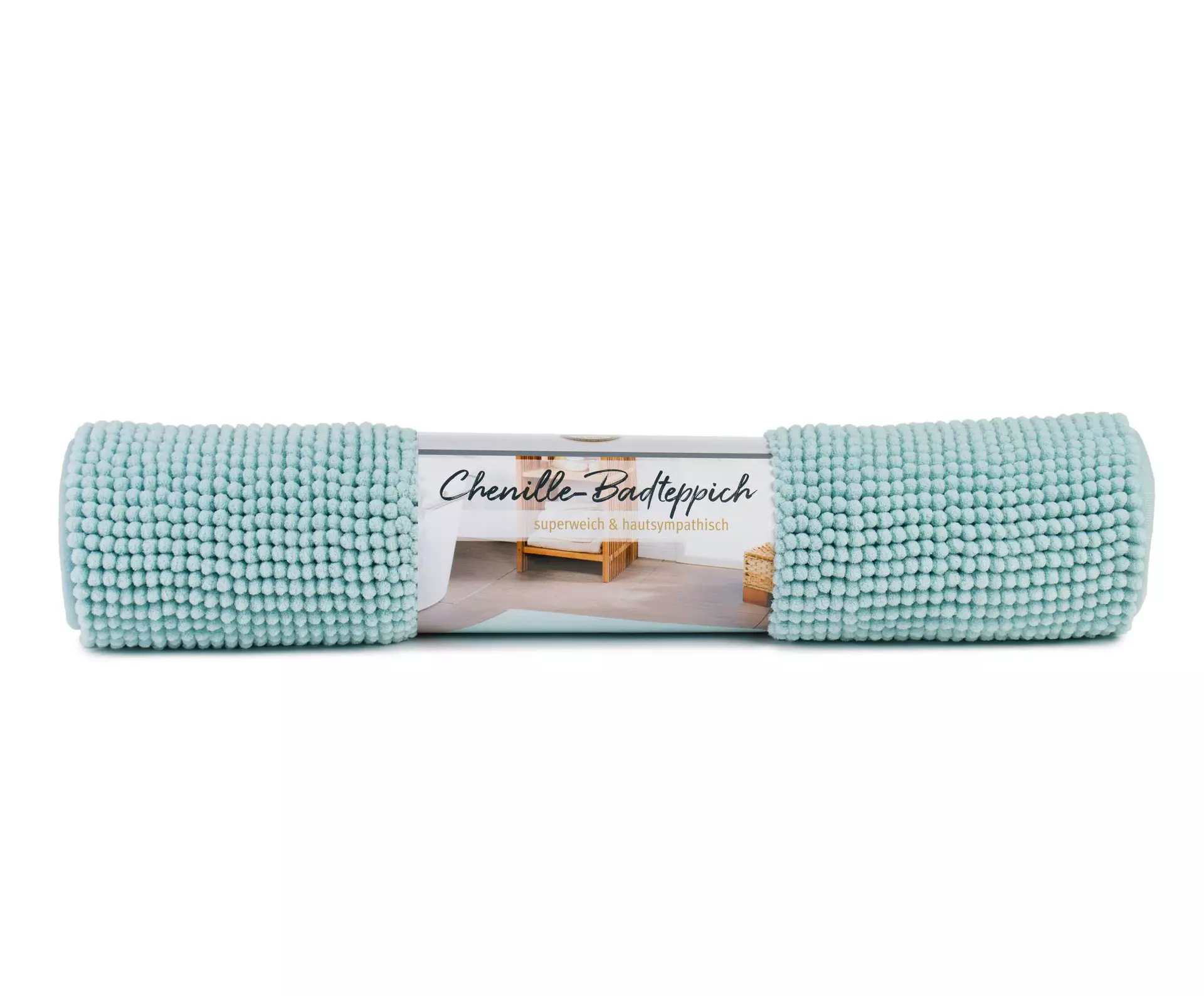 Badteppich Chenille Ambiente Trendlife Textil 60 x 100 cm