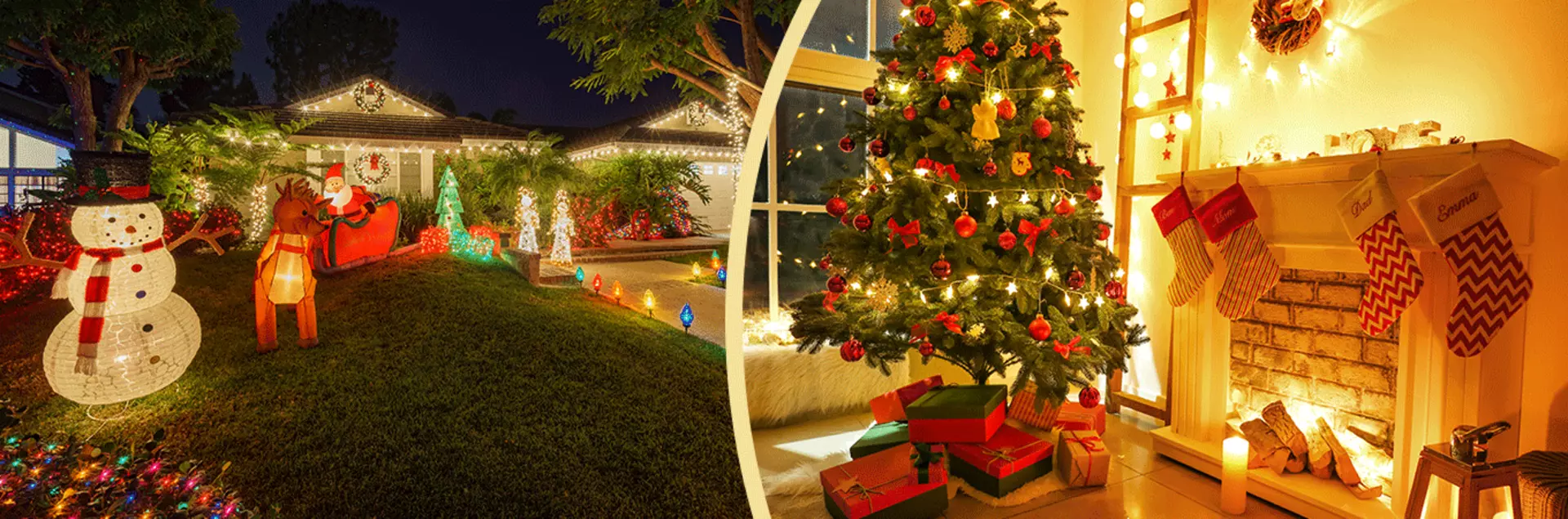 Traditionell bis modern, warmweiß bis bunt blinkend, für innen und außen - Weihnachtsbeleuchtung gibt es in vielen Formen, Farben und Varianten