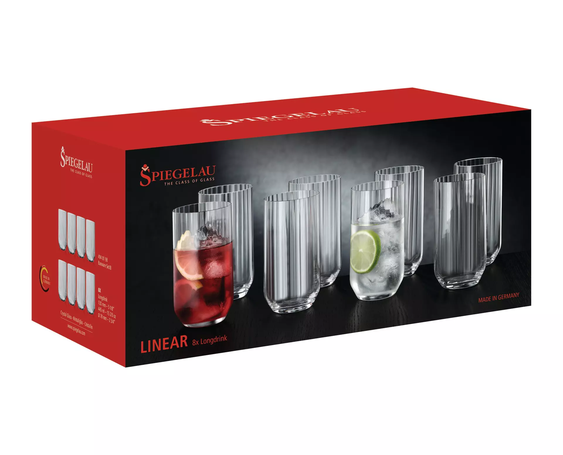 Gläser-Set Linear Spiegelau Glas 7 cm