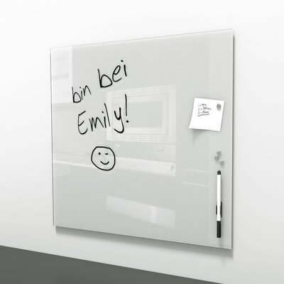 2. Bild von Memoboard Glas weiß