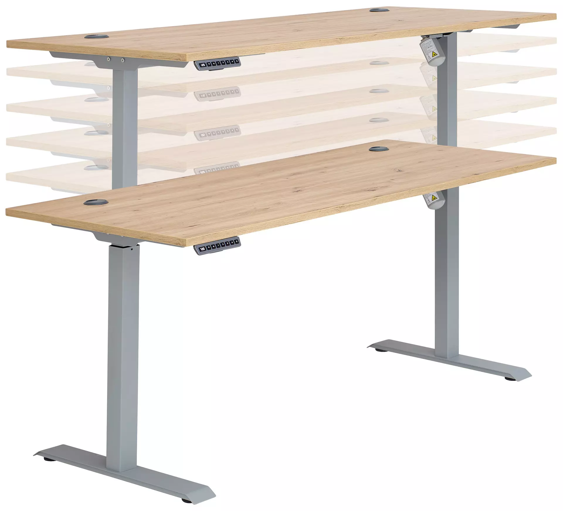 Schreibtisch CLYDE Vito Holzwerkstoff 77 x 72 x 160 cm