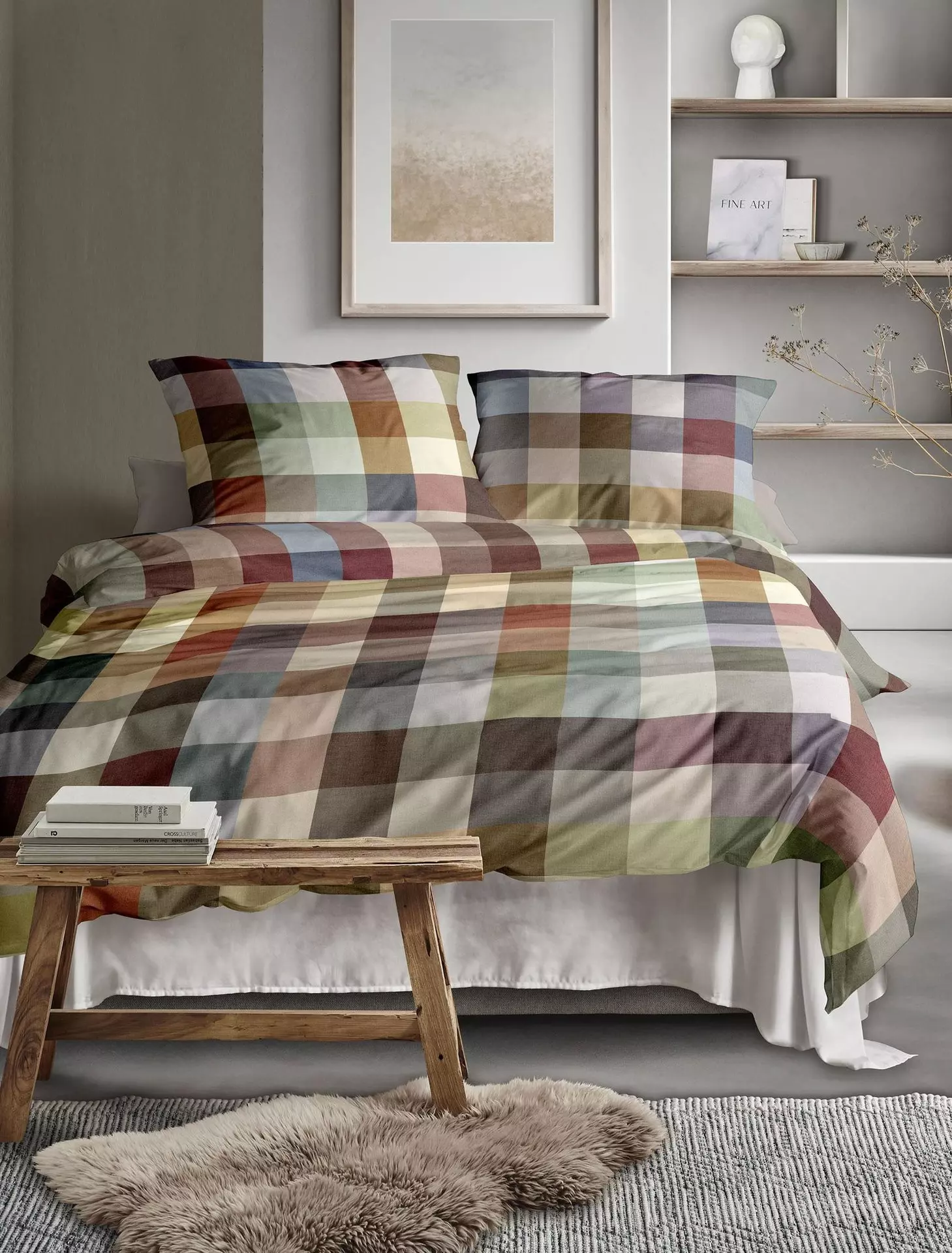 Flausch Cotton Bettwäsche Zobel-J Irisette Textil 135 x 200 cm