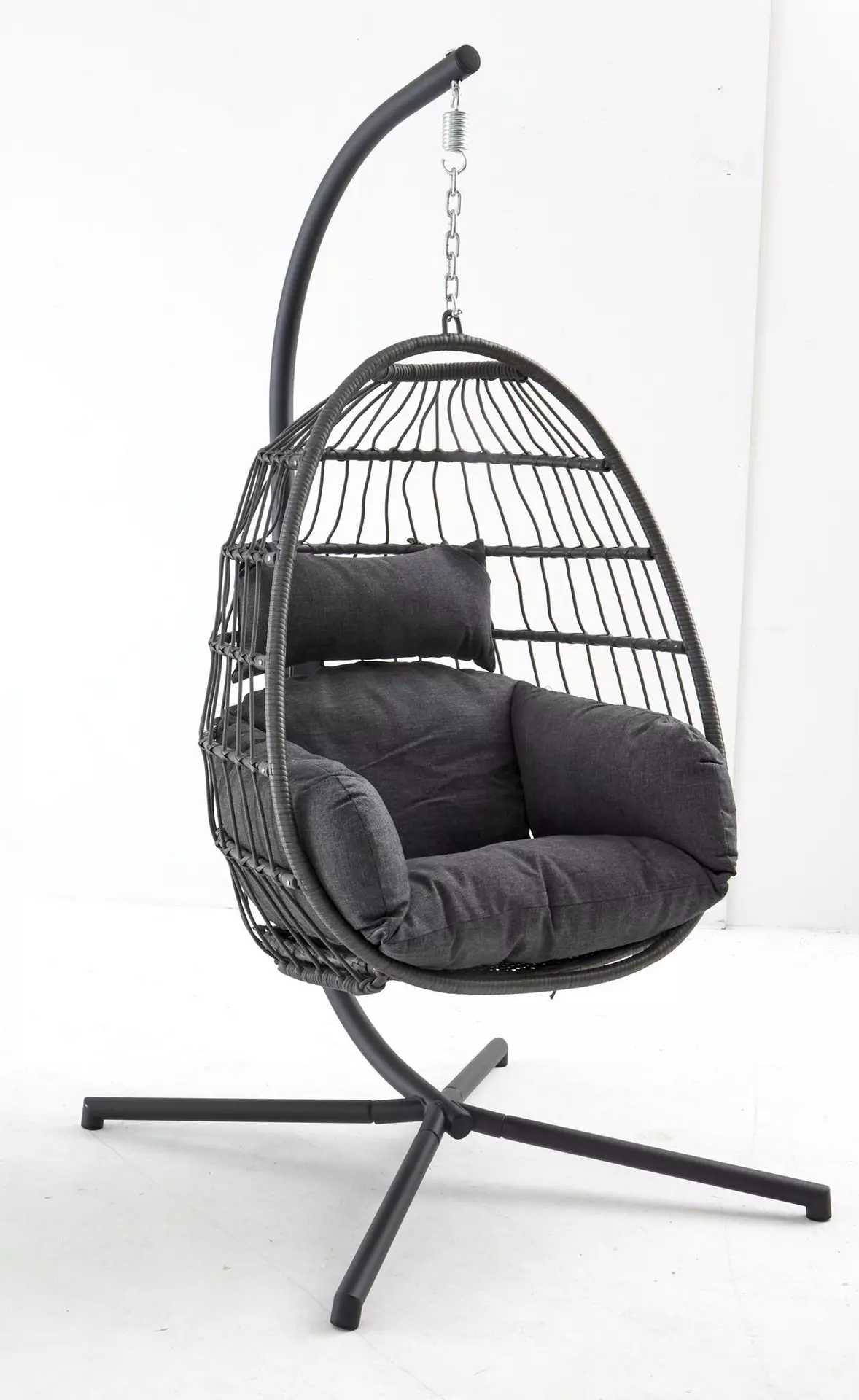Hängesessel DUNCAN Outdoor Metall 93 x 198 x 93 cm