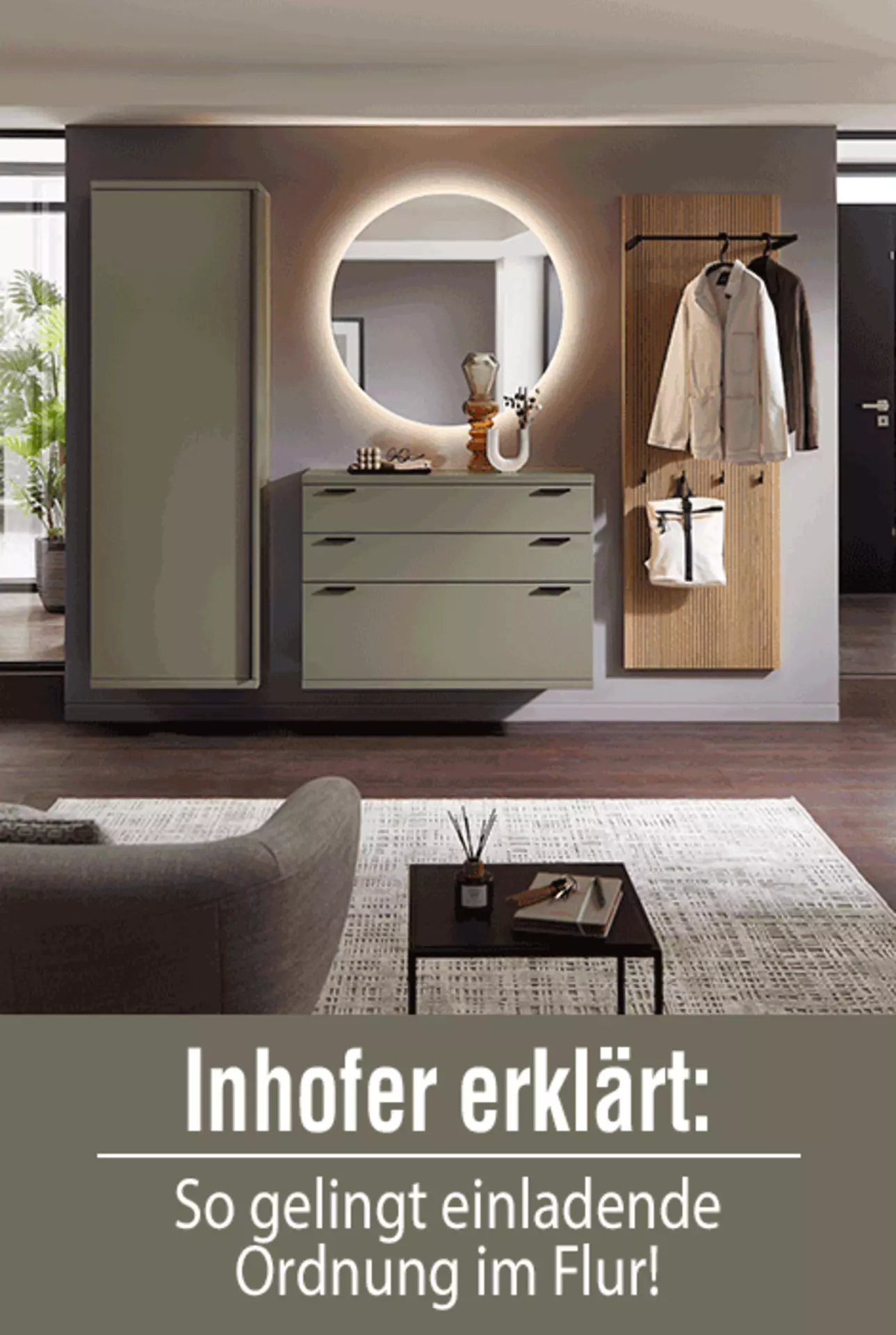 So gelingt einladende Ordnung im Flur