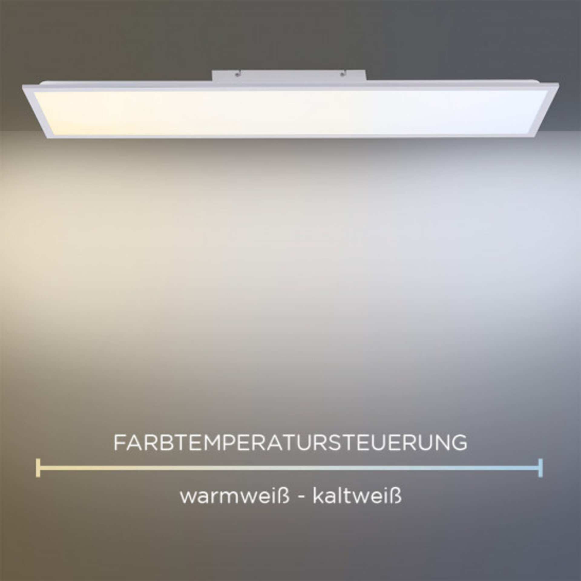 Smart-Home-Leuchten Q-FLAG Paul Neuhaus Metall 120 x 5 x 30 cm