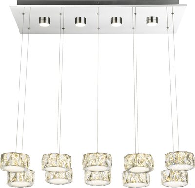 15. Bild von Hängeleuchte LED silber