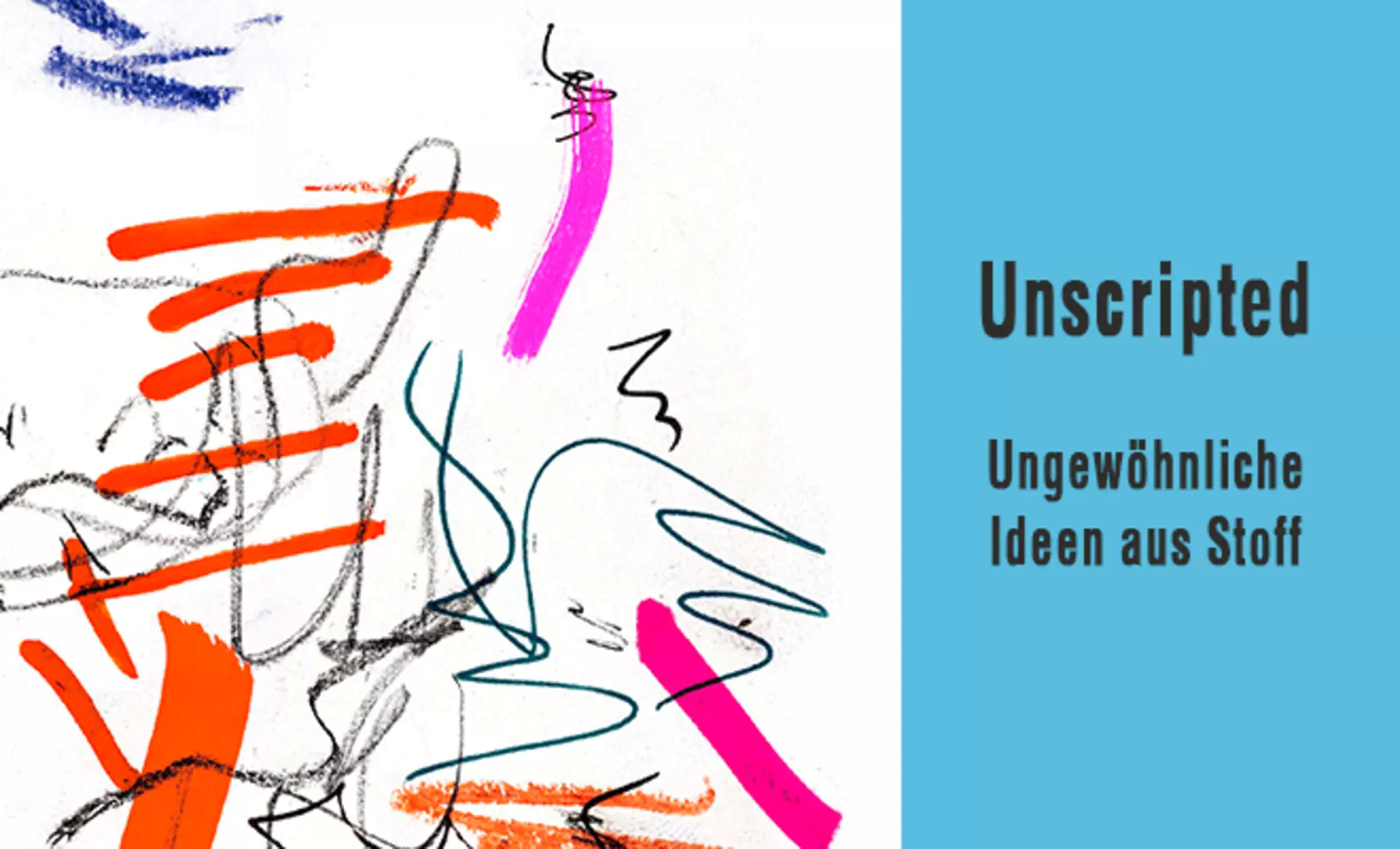 Teaserbild zur Inspirationsseite "Unscripted" - ungewöhnliche Ideen aus Stoff von Kvadrat bei interni by inhofer