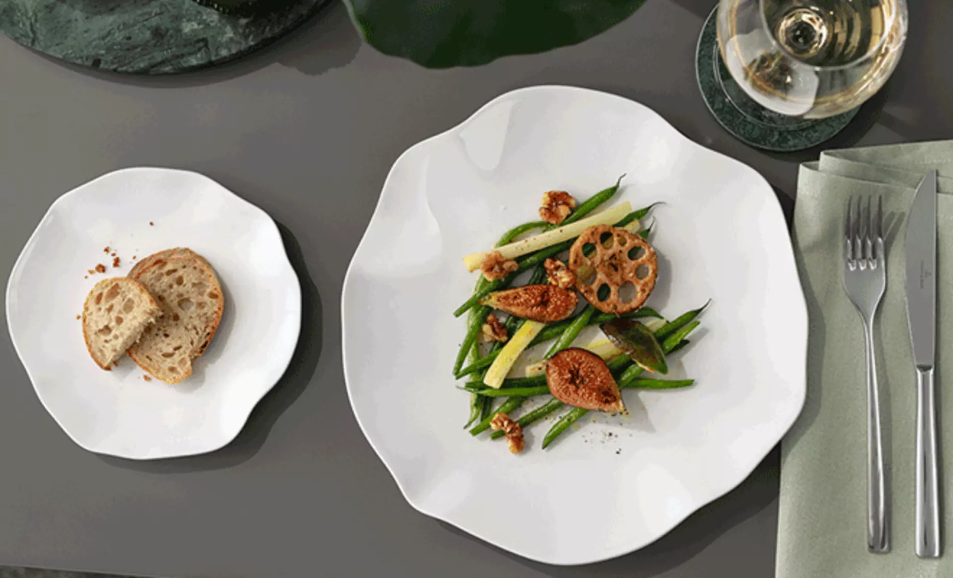 Villeroy & Boch Teller mit Essen