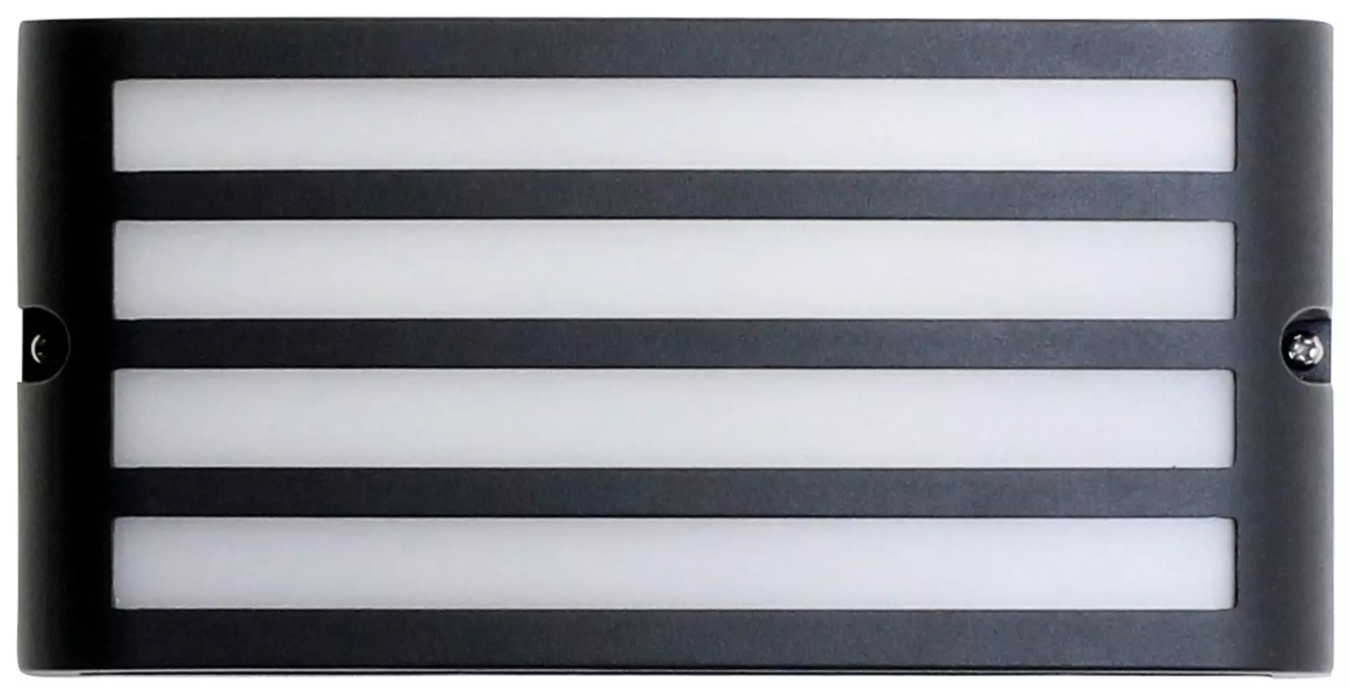 Wand-Aussenleuchte LEIPZIG Eco-Light Metall 9 x 11 x 22 cm