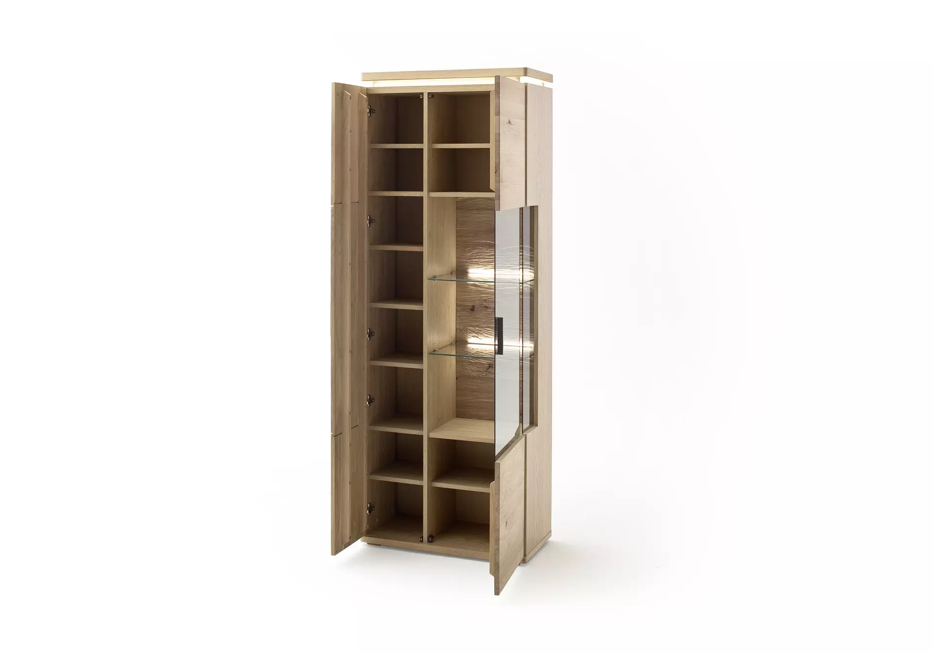 Vitrine BARCELONA MCA furniture Metall 37 x 204 x 75 cm