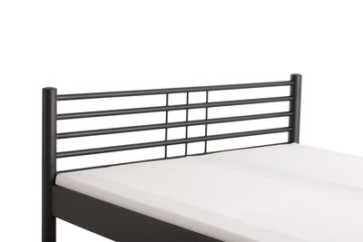 2. Bild von Bett ca. 210 x 89 x 98 cm inbuy schwarz