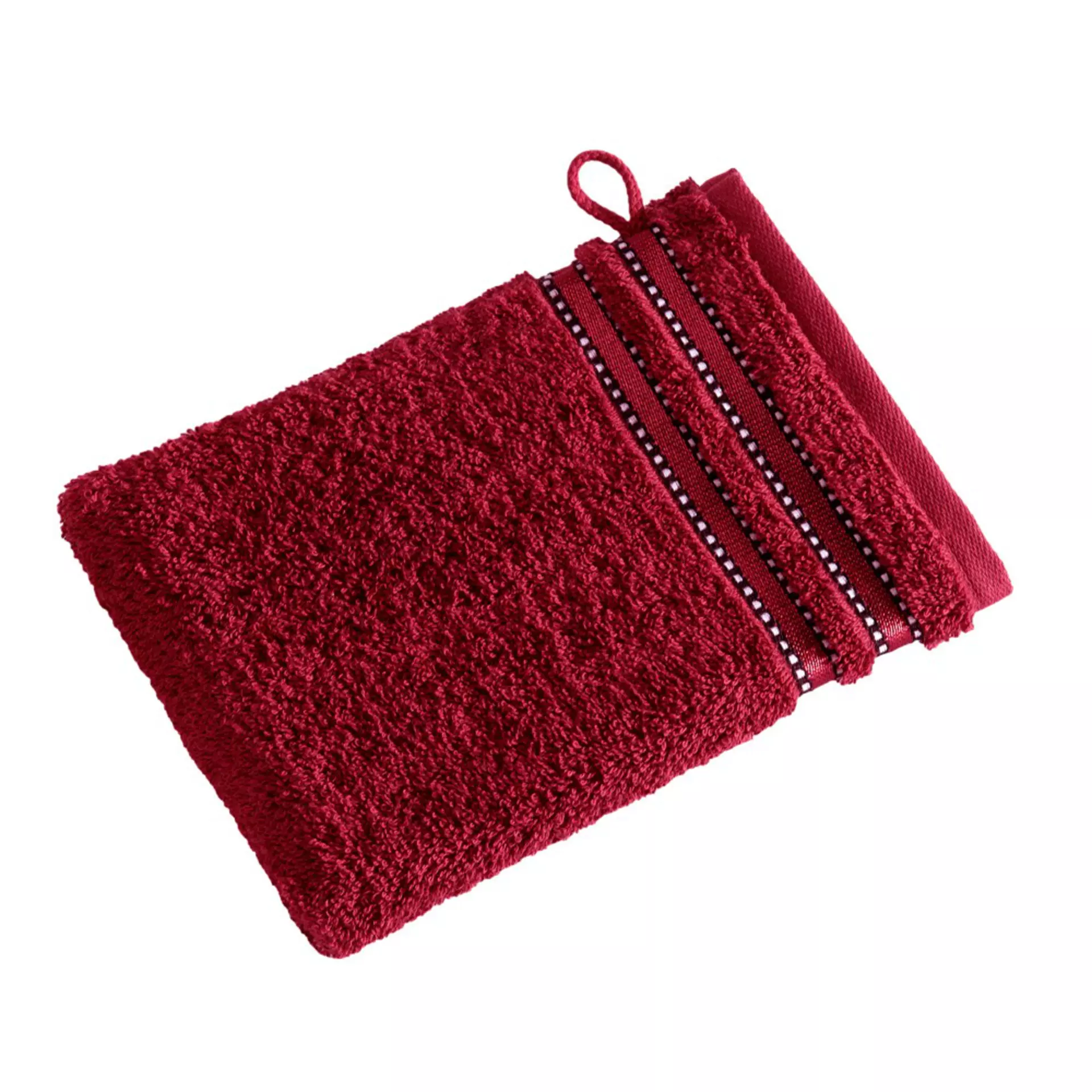 Waschhandschuh Cult de Luxe Vossen Textil 16 x 22 cm