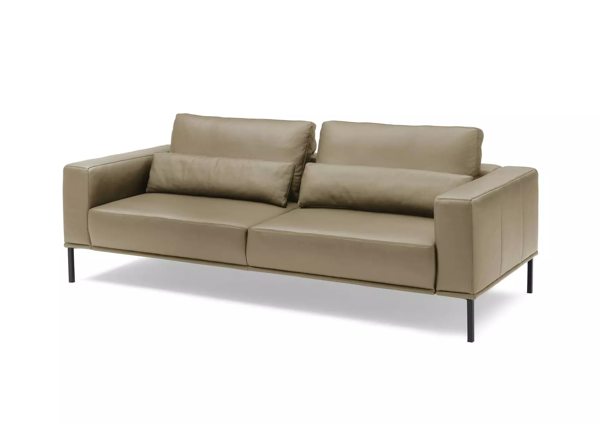 Sofa 2,5-Sitzer JustB! PM100 JustB Leder 107 x 67 x 202 cm