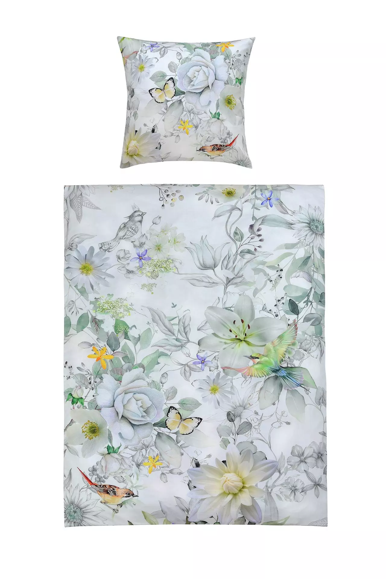 Satin-Bettwäsche Sandy Butterfly Casa Nova Textil 135 x 200 cm