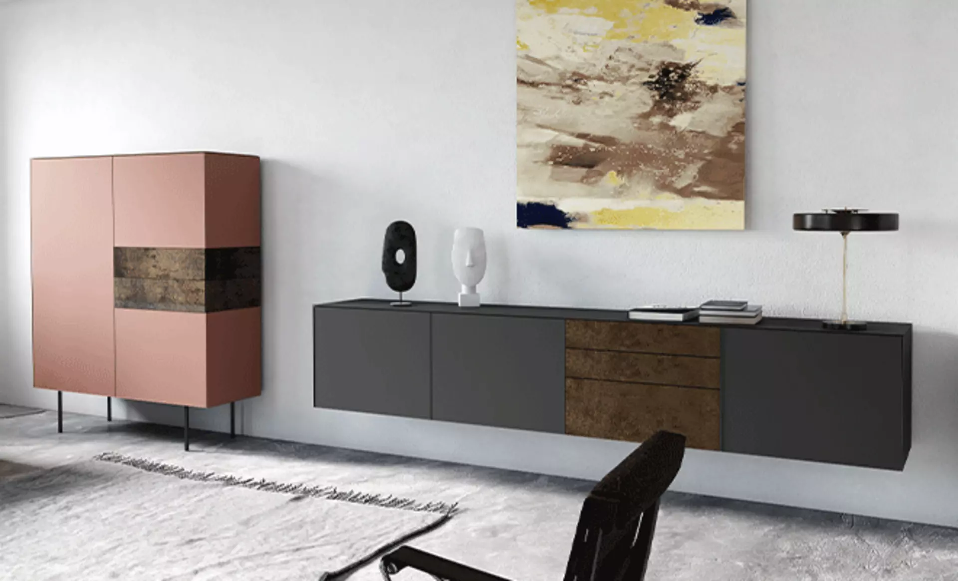 Highboard und Lowboard als Statement-Pieces