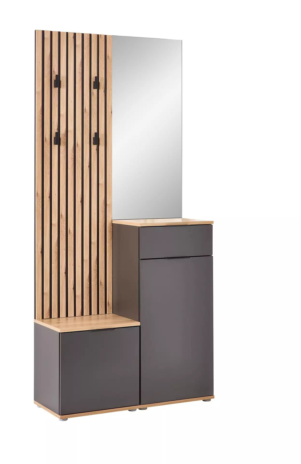Garderobe SIMPLE inDoor Holzwerkstoff 35 x 195 x 88 cm