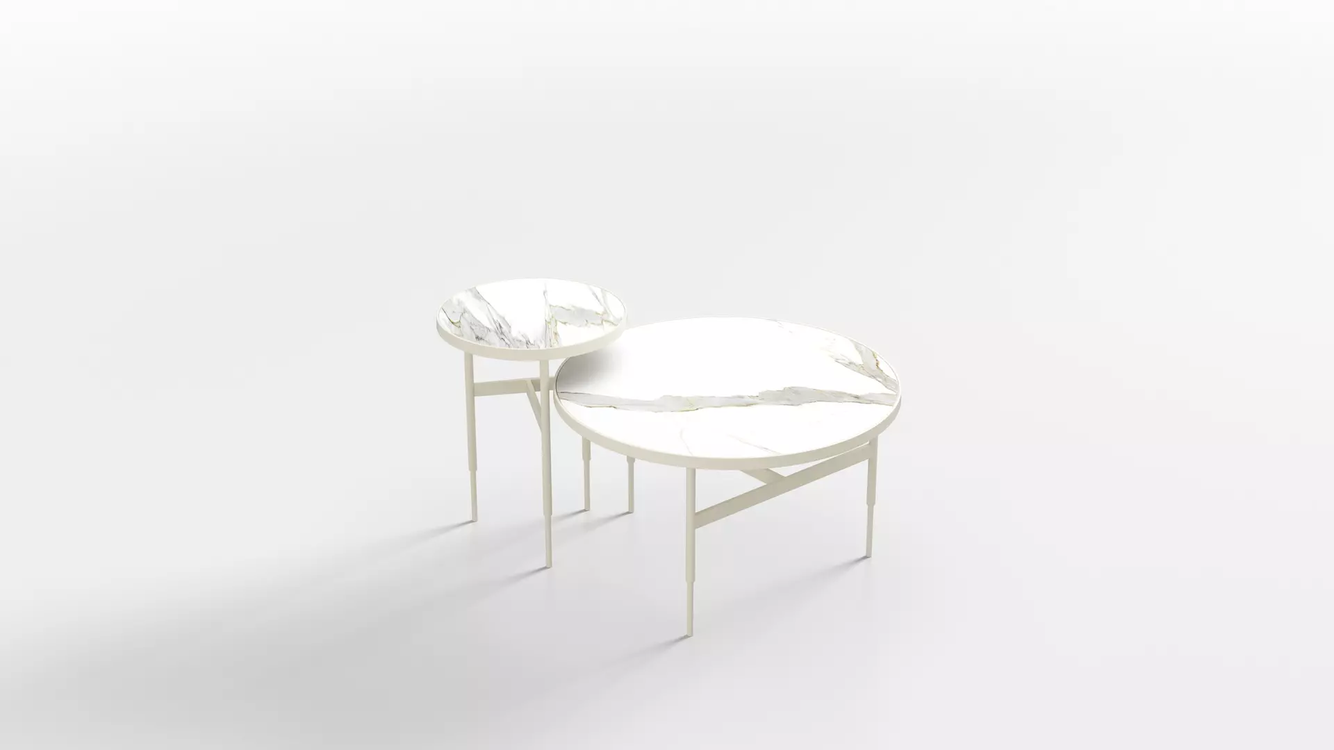 Beistelltisch GIO ROM Metall 40 x 51 x 40 cm