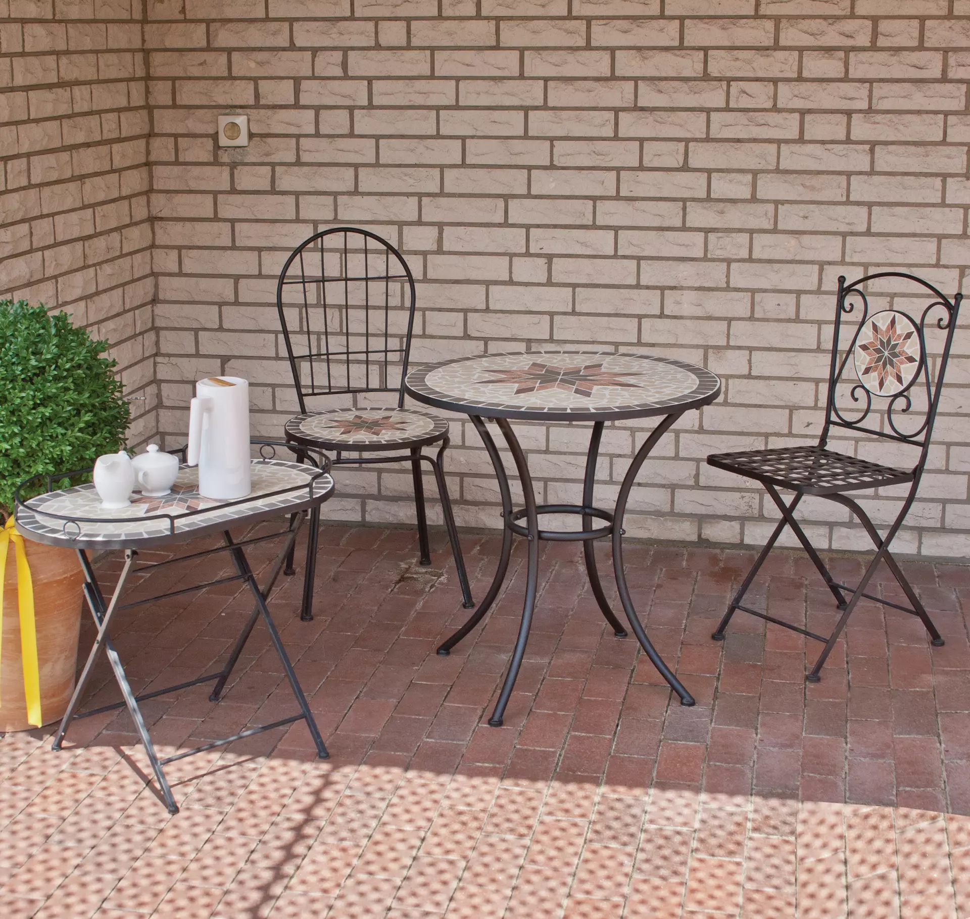 Klappstuhl Stella Siena Garden Metall 39 x 90 x 50 cm