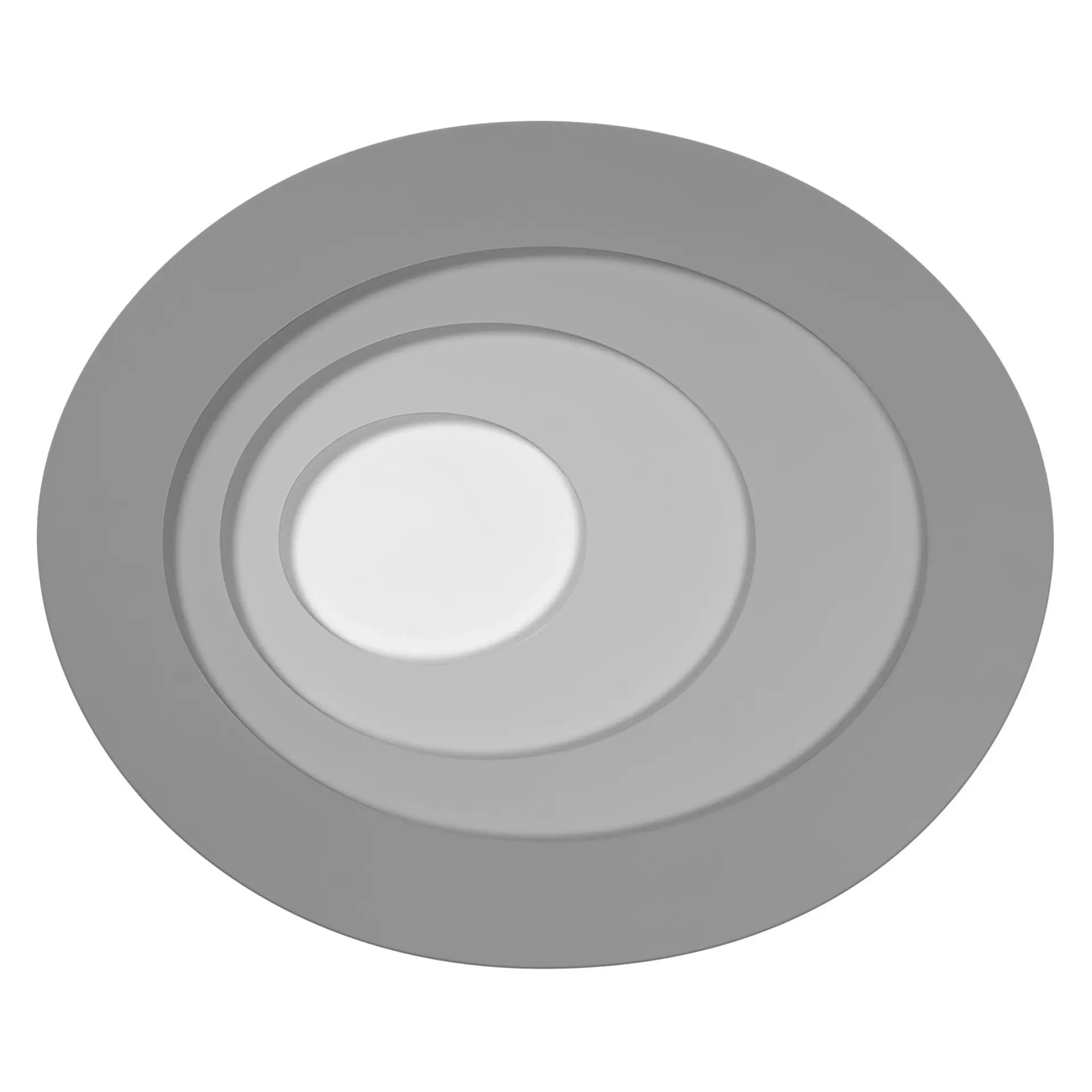 Deckenleuchte Orbis Spiral Gray OSRAM Metall 