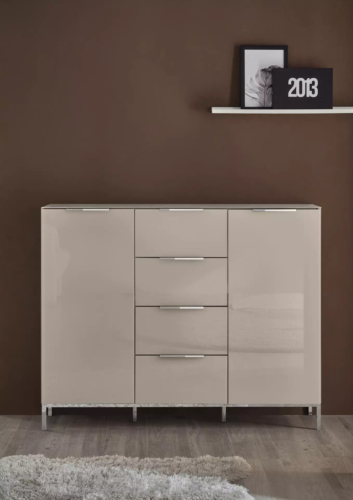 Kommode BARI Dreamoro Holzwerkstoff 40 x 108 x 135 cm