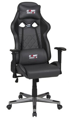 Bild von Büro-Drehstuhl Textil grau CELECT